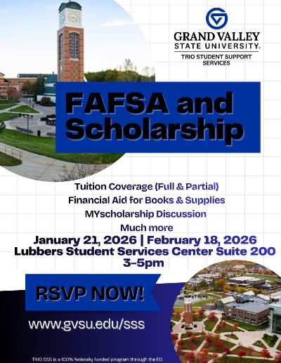 TRIO SSS FAFSA and Scholarship Feb